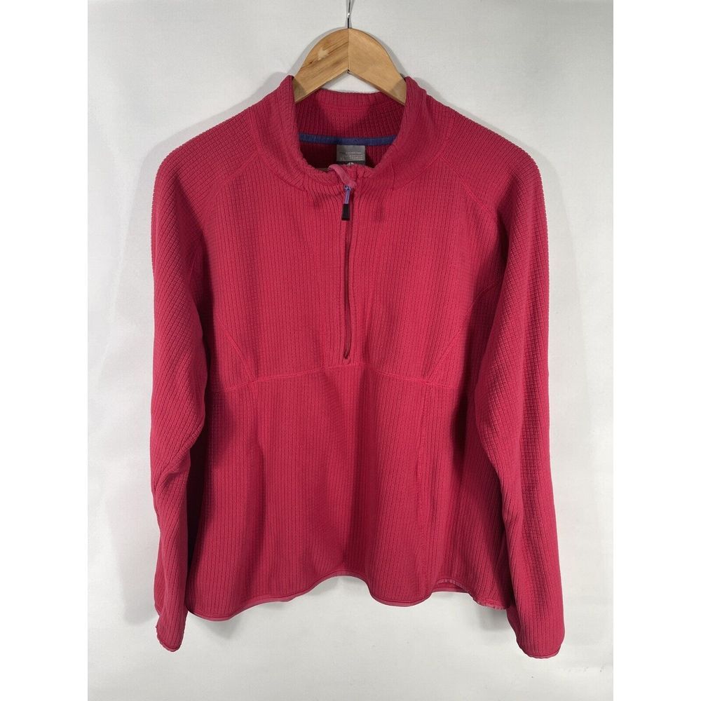 Nike Fit ACG Therma Women's XL Pink‎ 1/2 Zip Fleece Pullover